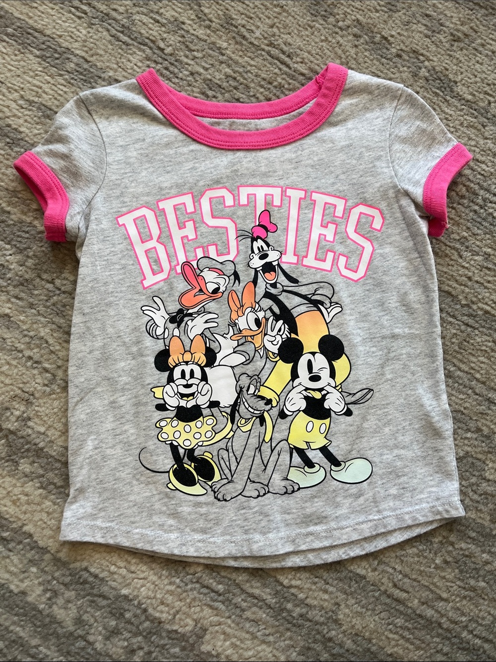 Disney Mickey Mouse Besties Short Sleeve Tee